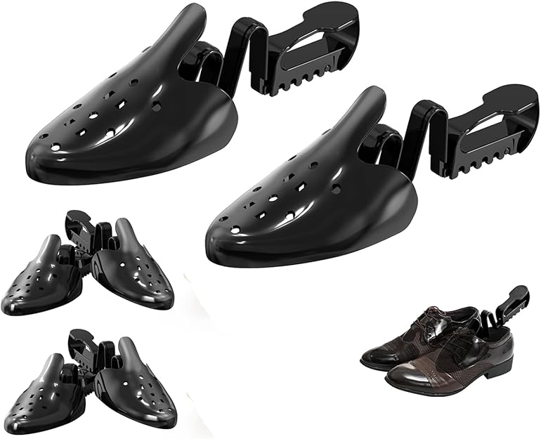 VIVEBEI Shoe Trees for Men Women, Shoe Shape Holder,Shoe Stretcher for Keep Shoe Shape, Adjustable Length