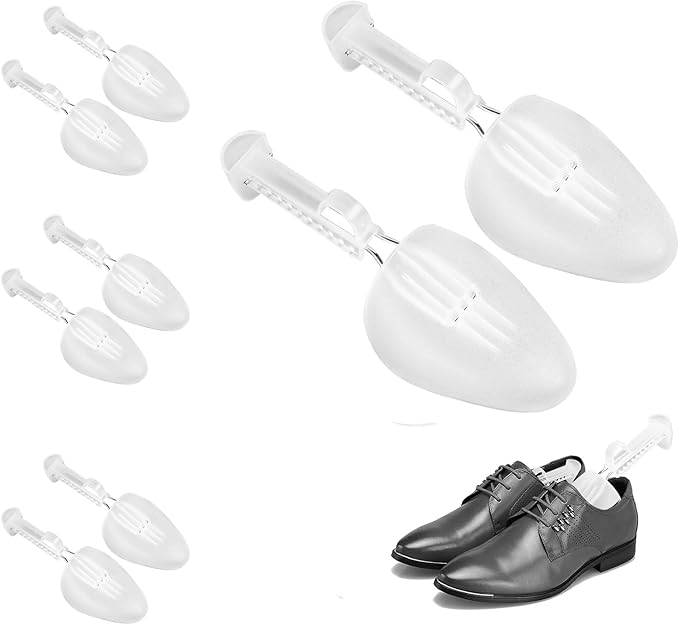 Shoe Trees for Men, Shoe Stretcher, Adjustable Length, Shoe Shape Holder