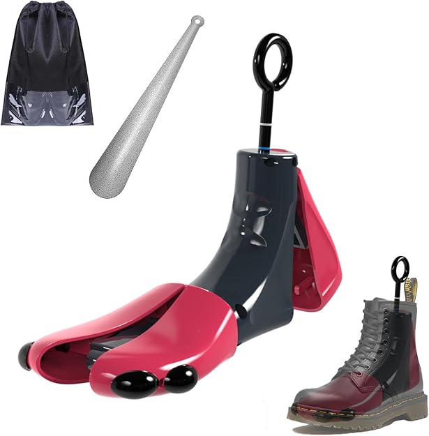 Shoe Stretcher Women Men, 4-Way Boot Stretcher, Adjustable Unisex Shoe Widener & Expander (Pack of 1)