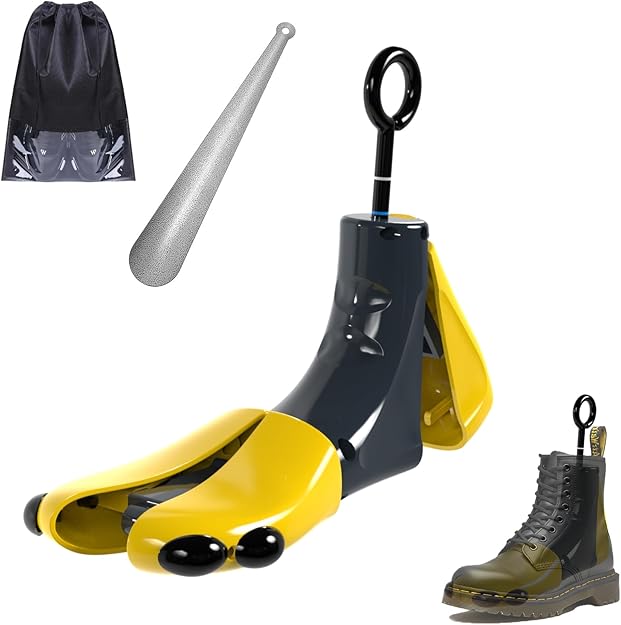 Shoe Stretcher Women Men, 4-Way Boot Stretcher, Adjustable Unisex Shoe Widener & Expander (Pack of 1)