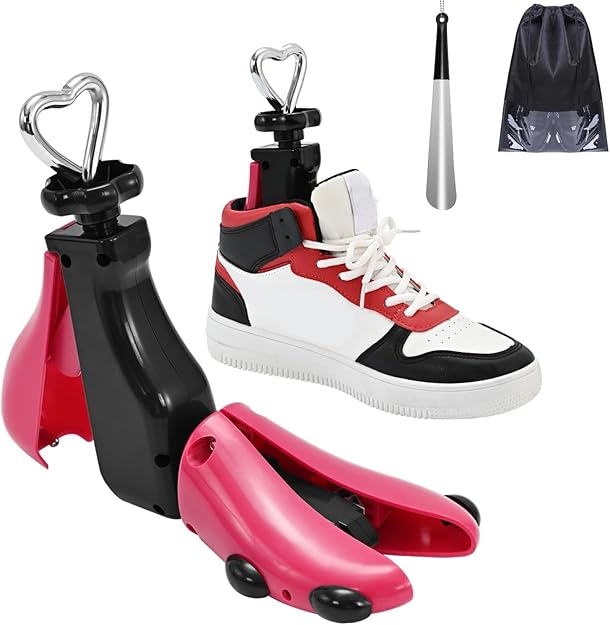 Shoe Stretcher Women Men, Boot Stretcher Wide Feet, 4-Way Boot Widener & Expander for Adjustable Length & Width