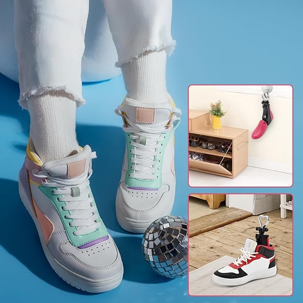 Shoe Stretcher Women Men, Shoe Tree Wide Feet, 4 Way Shoe Widener Expander for Adjustable Length Width