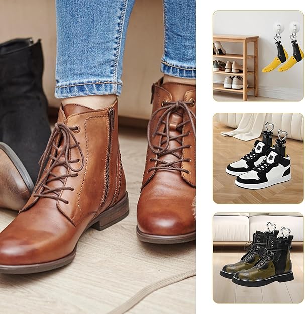 VIVEBEI Shoe Stretcher Women Men, Boot Stretcher Wide Feet, 4-Way Shoe Widener & Expander for Stretch Length & Width; M for Women’s 8-13; Men