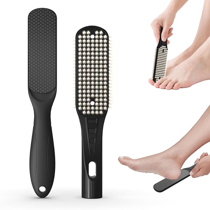Foot File Pedicure Tool, Foot Callus Remover, Durable Foot Scrubber, Dead Skin Remover,Professional Toe Cleaning Brush, Long-Lasting Foot Polisher