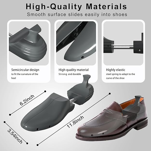 VIVEBEI Shoe Tree for Men and Women, Shoe Stretcher for Sneakers Leather Prevent Creases Maintain Shape