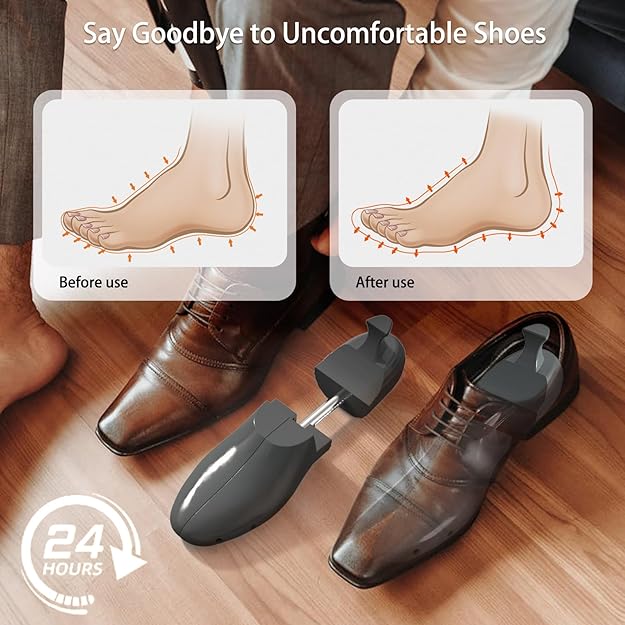 VIVEBEI Shoe Tree for Men and Women, Shoe Stretcher for Sneakers Leather Prevent Creases Maintain Shape