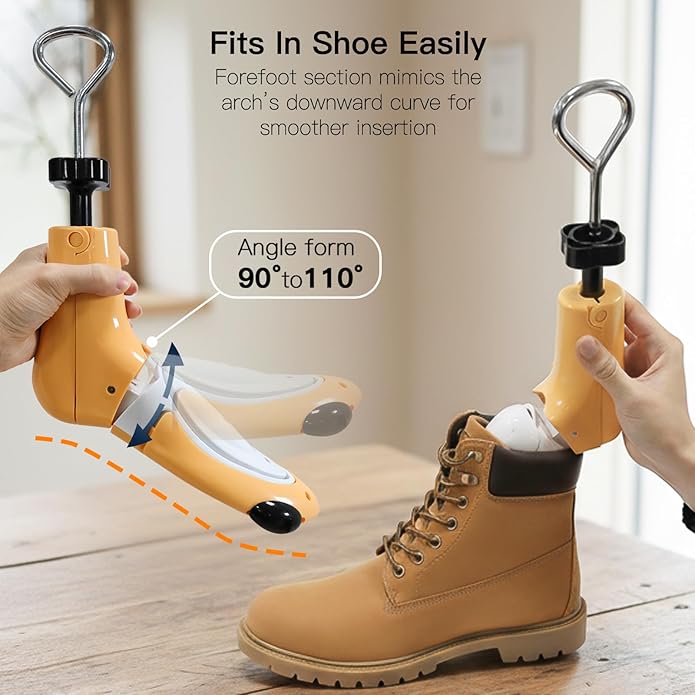 VIVEBEI Shoe Stretcher Women Men, Boot Stretcher for Wide Feet, Shoe Tree Adjustable Boot Widener Expander (1 Pcs, Not a Pair)