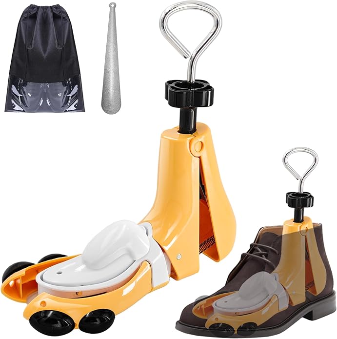 VIVEBEI Shoe Stretcher Women Men, Boot Stretcher for Wide Feet, Shoe Tree Adjustable Boot Widener Expander (1 Pcs, Not a Pair)